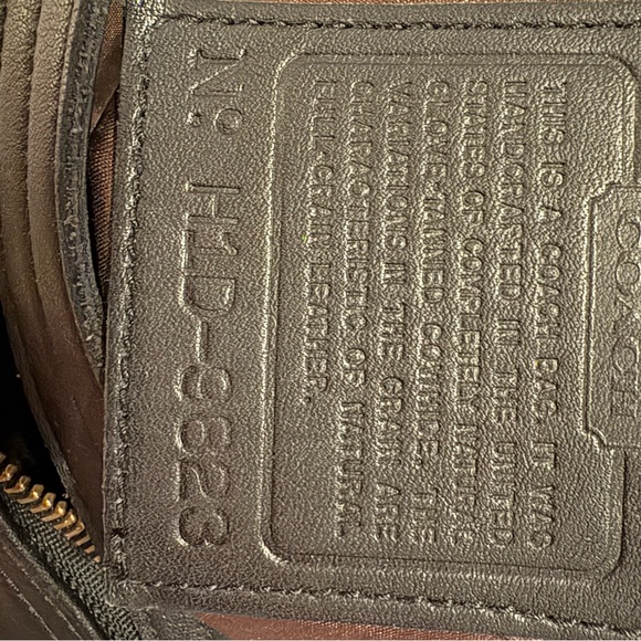 Coach Black Leather Hobo Bag - Picture 5 of 6